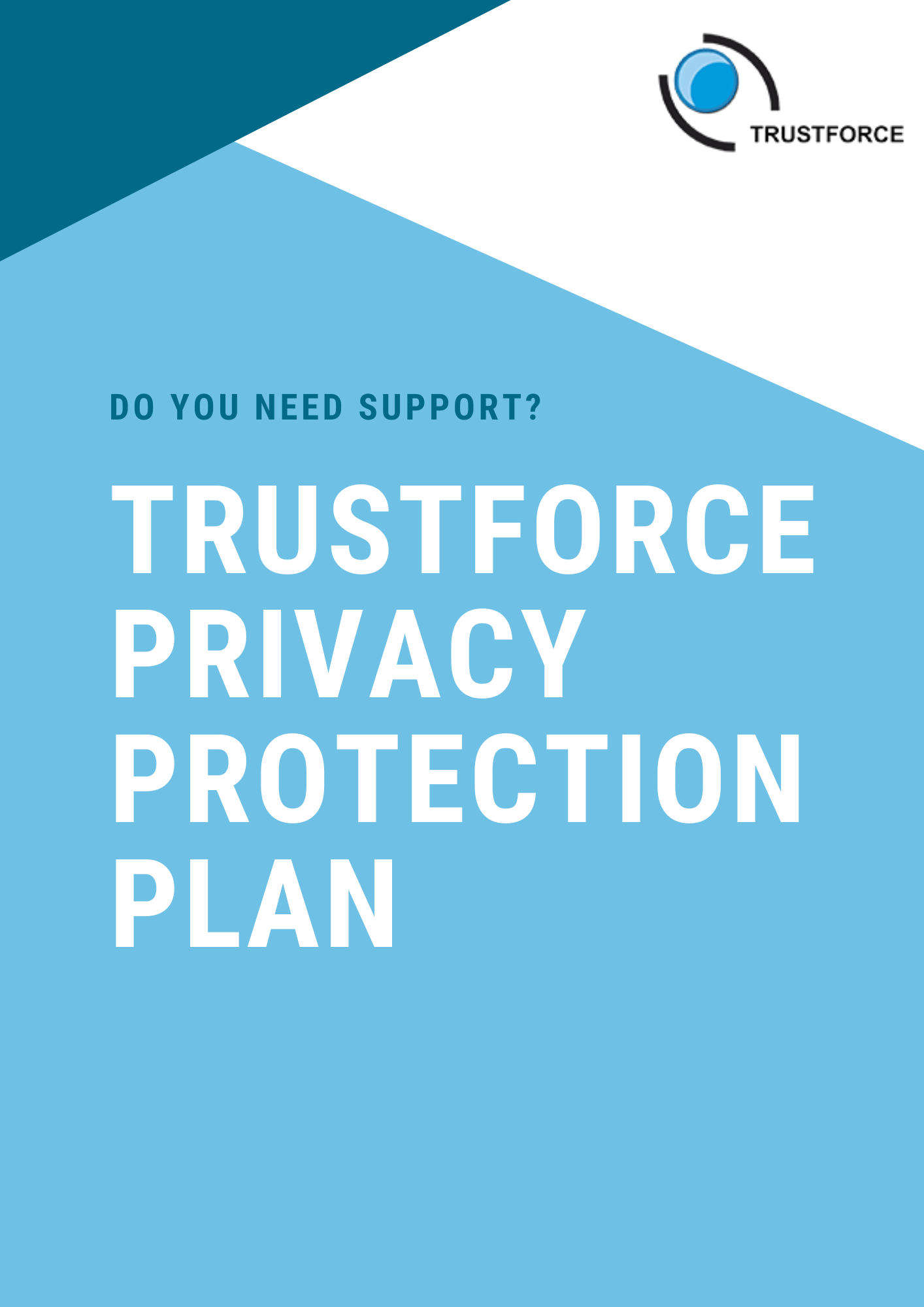 Cover from the Trustforce Privacy Protection Plan